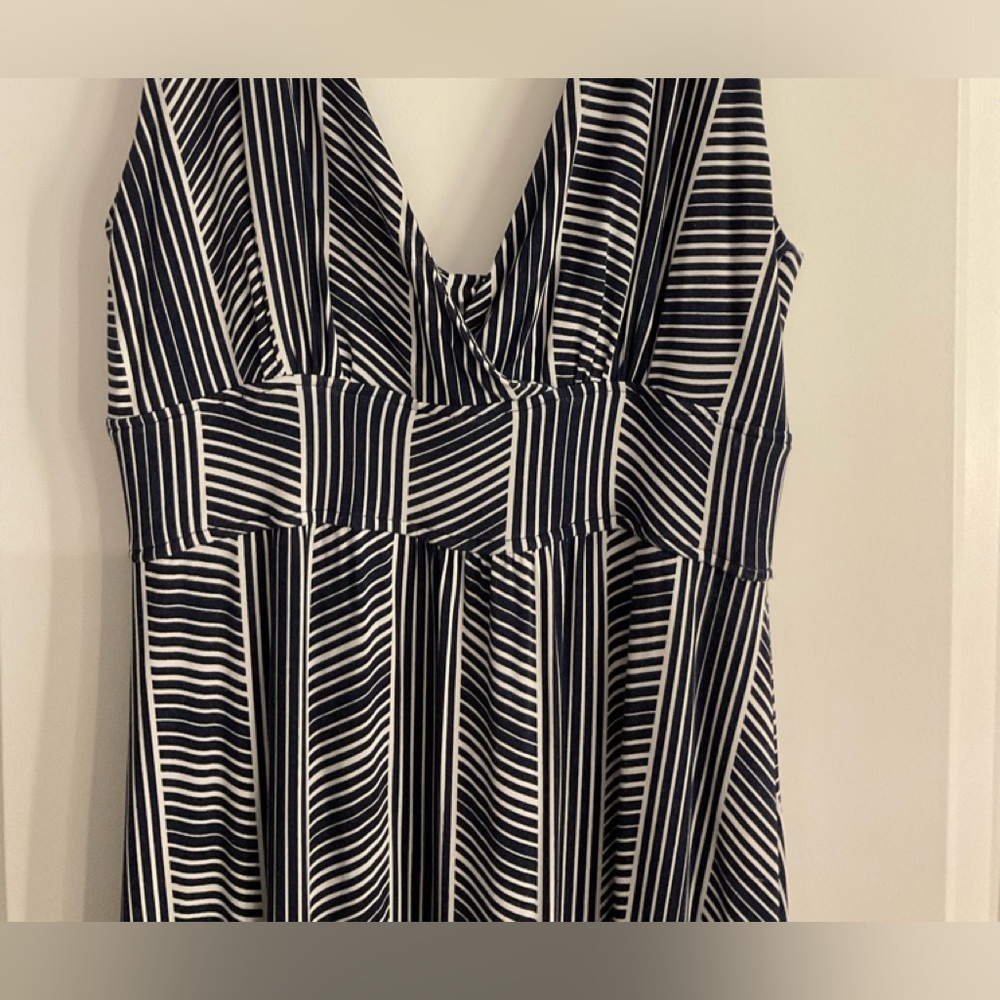 Blue & White Tart Dress, Medium